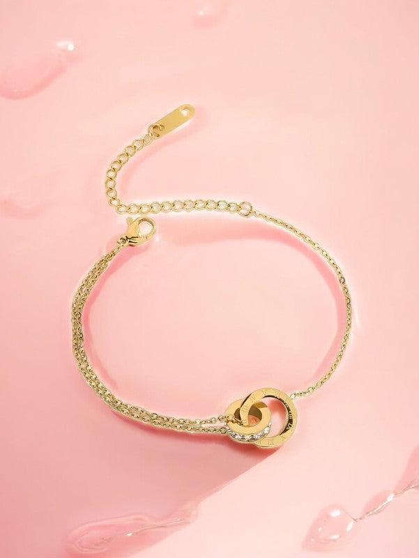 Pulsera entrelazada de #s romanos