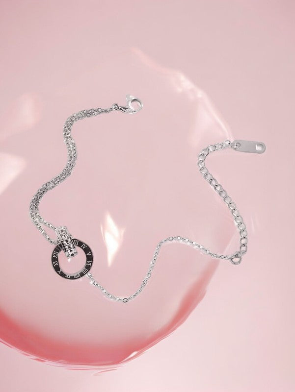 Pulsera entrelazada de #s romanos