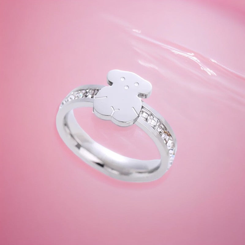 Sortija con circonias