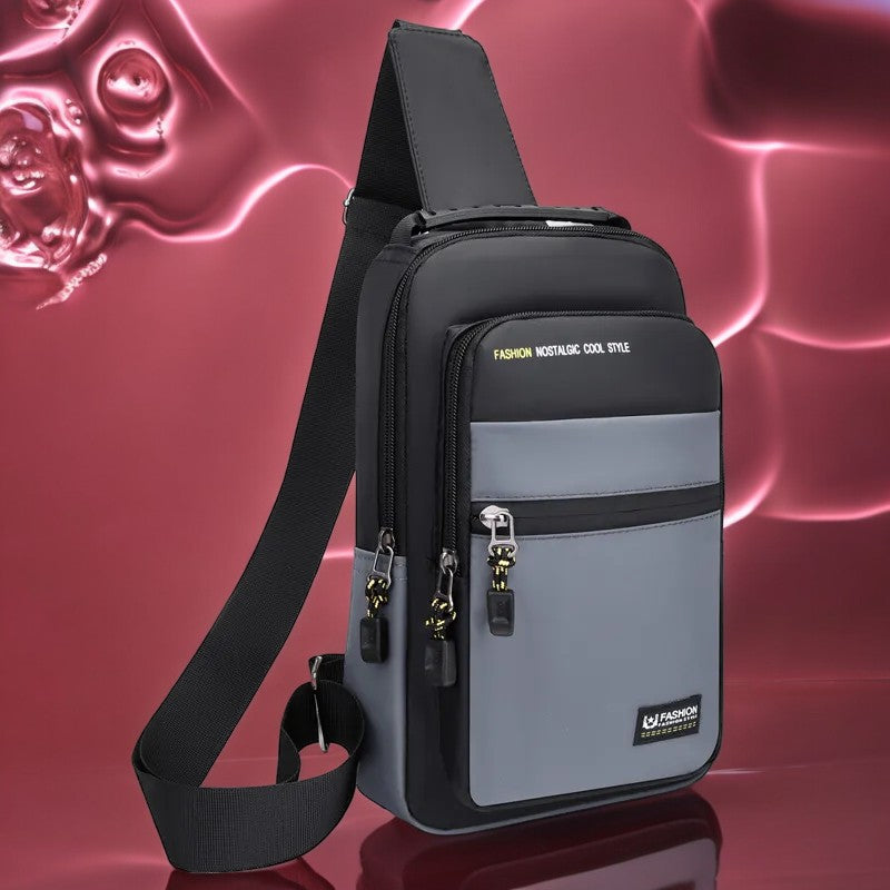 Hombres Básico Color Sólido Tela Oxford Bolsos de cintura