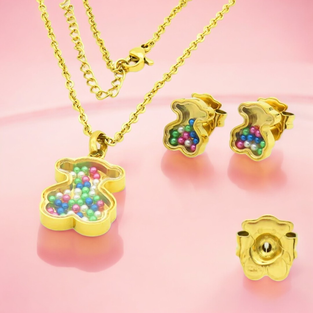 Ositos 3D Multi Colors 2pcs set