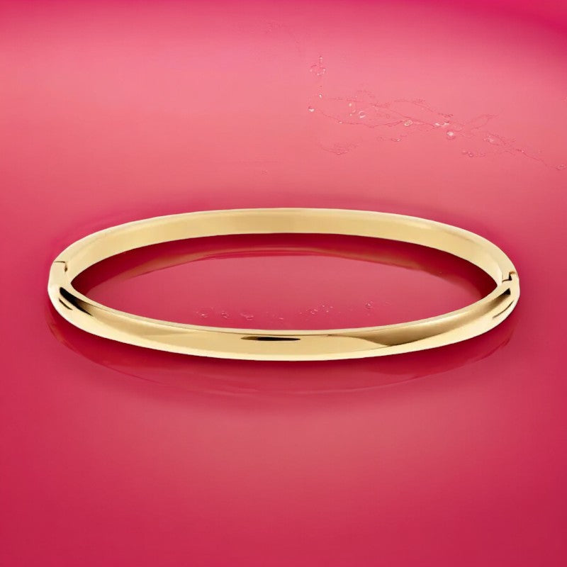 Pulsera retro oro dorado