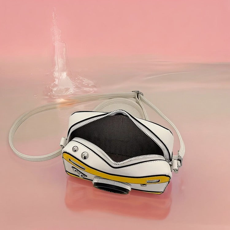 Cartera Fashion con diseño de cámara ligera