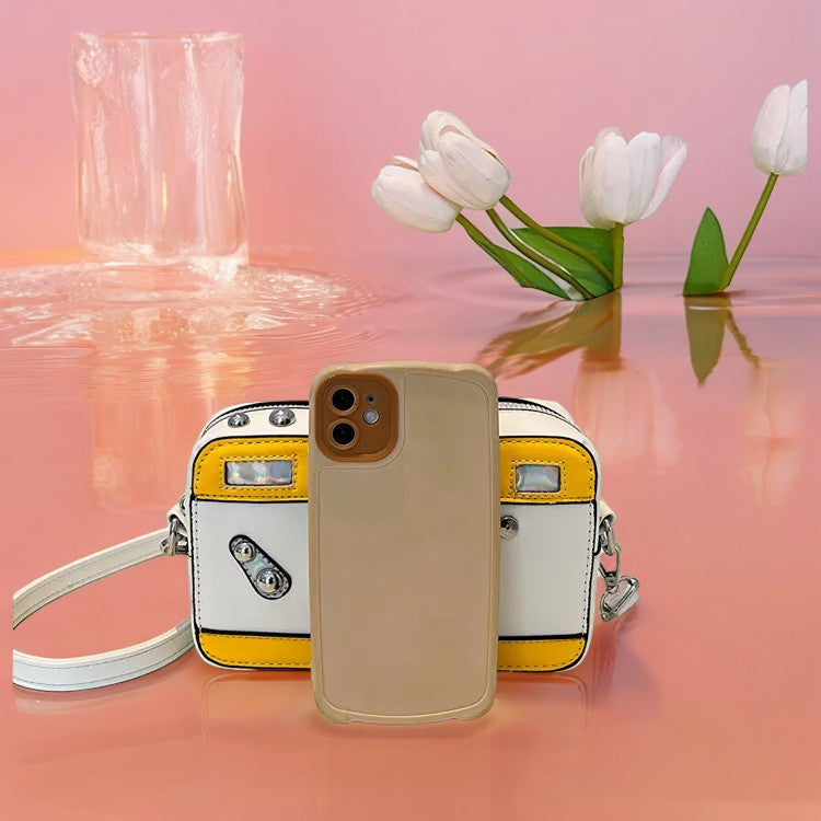 Cartera Fashion con diseño de cámara ligera