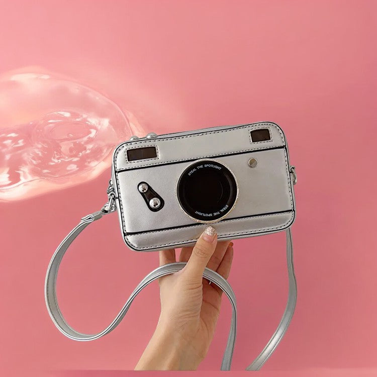 Cartera Fashion con diseño de cámara ligera