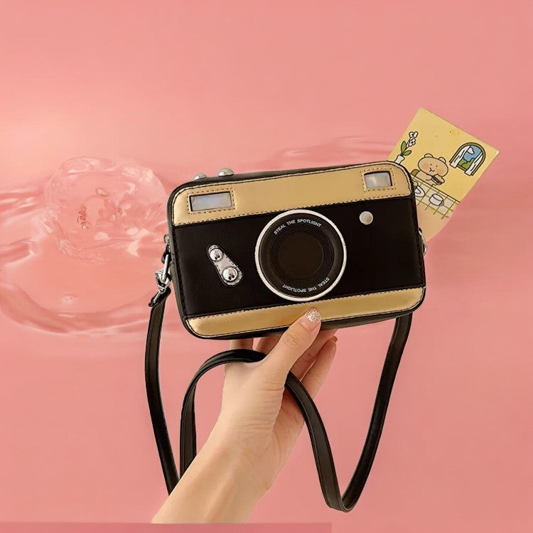 Cartera Fashion con diseño de cámara ligera